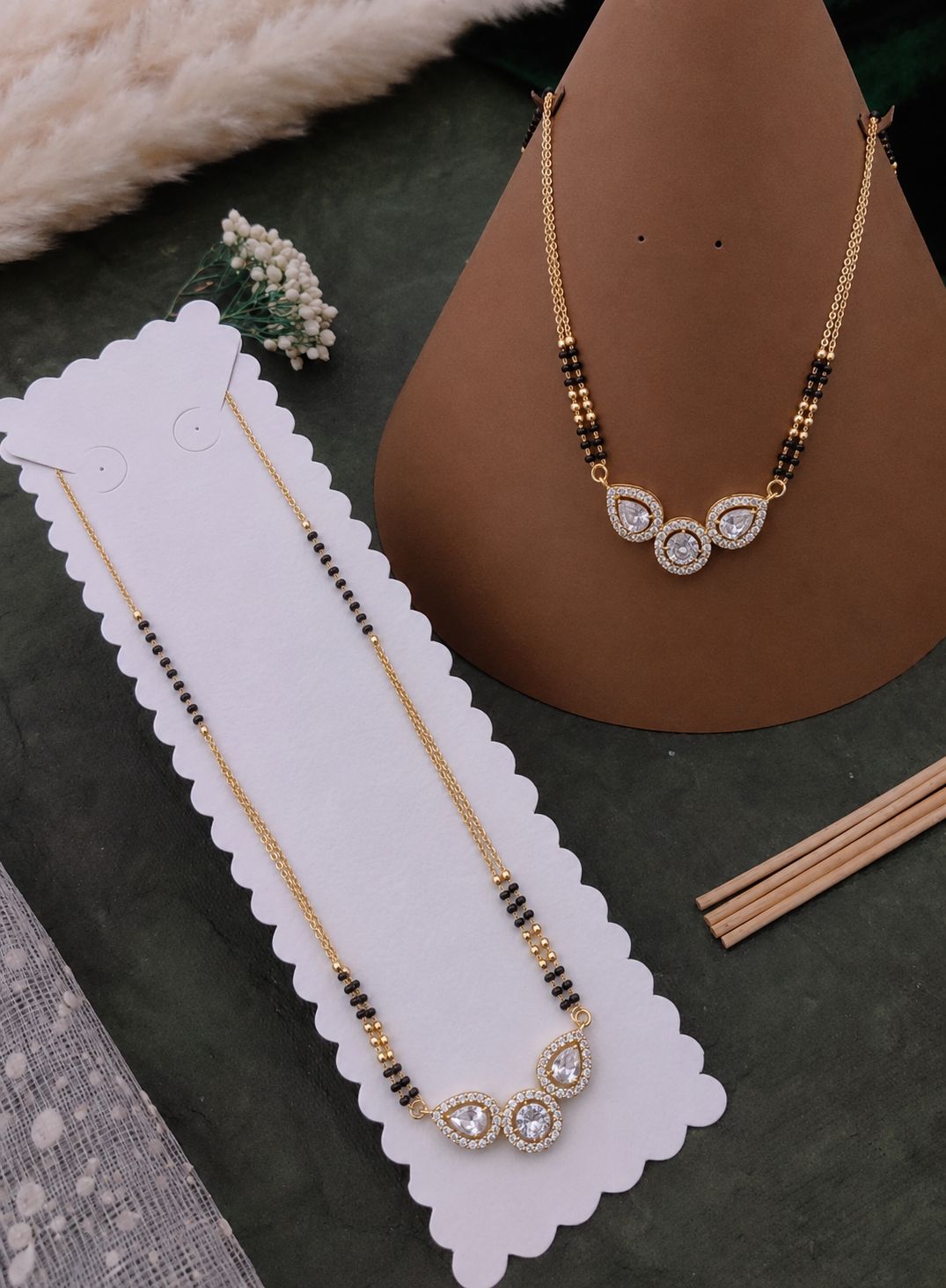 Wedding Wear AD Mangalsutra | AMOLA