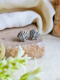 Elegant 925 Silver Tiny Lotus Studs | AMOLA
