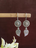Elegant Silver Keri Hook Earrings | AMOLA