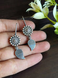 Elegant Silver Keri Hook Earrings | AMOLA