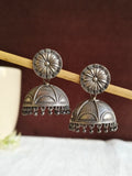 Trendy Silver Replica Jhumka Earrings | AMOLA
