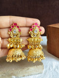 Gold Plated Traditional Jhumka Earrings | AMOLA
