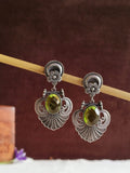 Monalisha Filigree Oxidized Statement Dangler Earrings | AMOLA