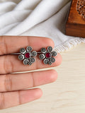 Floral Oxidized Necklace Set | AMOLA