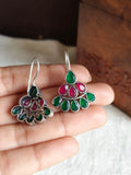 Dew Drop daily wear Oxidised Earrings | AMOLA