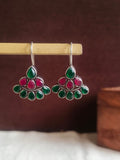 Dew Drop daily wear Oxidised Earrings | AMOLA
