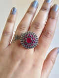 Elegant German Silver Ring | AMOLA