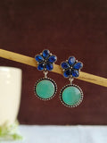 Heritage Flora Oxidized Earrings | AMOLA