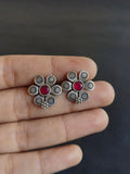 Floral Oxidized Necklace Set | AMOLA