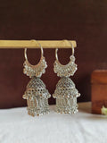 Oxidized Ethnic Jhumka Statement Earrings | AMOLA
