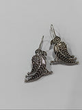 German Silver Parrot hook Earrings | AMOLA